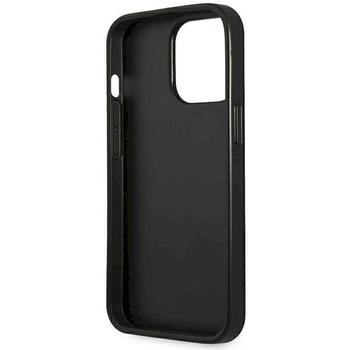 Guess GUHCP14XPSATLG Saffiano Triangle Logo Защитный чехол для iPhone 14 Pro Max 6,7