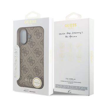 Guess 4G Charm Case Чехол для Apple iPhone 17 (GUHMP17SGF4GCW)