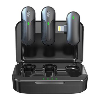 Devia Kintone 2in1 Lightning беспроводной микрофон для смартфона (M8-2-L)