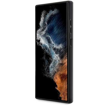 Guess GUHCS23LPCUMAK Marble Hardcase Защитный чехол для S23 Ultra S918 / чёрный (GUHCS23LPCUMAK)