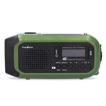 Nedis RDDBCR2000GN Радио DAB+ FM (RDDBCR2000GN)