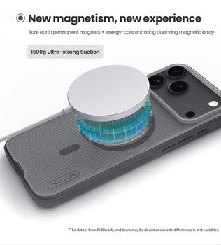 Nillkin Super Frosted PRO Magnetic Back Cover Чехол для Apple iPhone 17 Pro Max (57983127619)