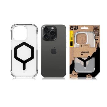 Tactical MagForce Hexagon Cover Защитный чехол для Apple iPhone 15 Pro / чёрный (TA-57983127300)