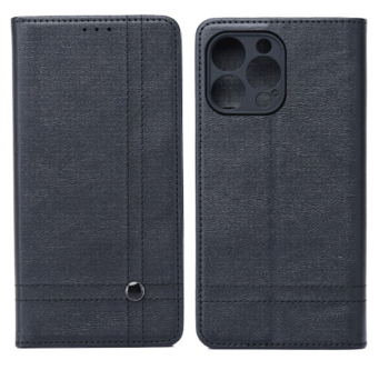 Mocco Smart Seam Book Case Чехол для телефона Apple iPhone 17 Air (MO-SMS-IP-17AIR-BK)
