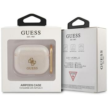 Guess GUA3UCG4GD Glitter Collection Защитный чехол для AirPods 3 / золотой (GUA3UCG4GD)