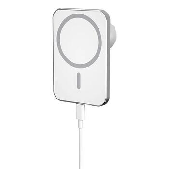 RoGer X16 MagSafe Wireless Charger QI 15W Автомобильная беспроводная зарядка (RO-X16-WH)