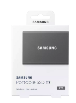 Samsung Portable SSD T7 Внешний SSD 2TB (MU-PC2T0T/WW)