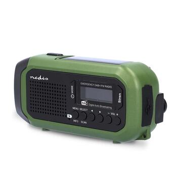 Nedis RDDBCR2000GN Радио DAB+ FM (RDDBCR2000GN)