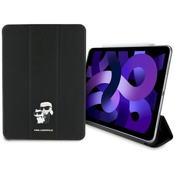 Karl Lagerfeld KLFC11RM24SAKCK Saffiano Magnetic Karl & Choupette Planšetdatoru maciņš priekš iPad Air 11