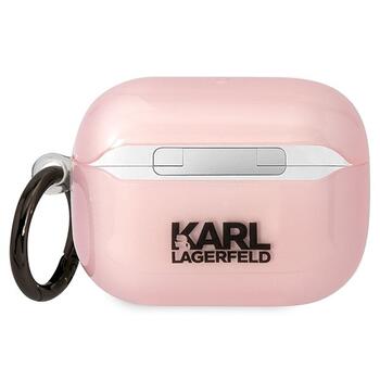 Karl Lagerfeld KLAPHNCHTCP Защитный чехол для Airpods Pro Ikonik Choupette / розовый (KLAPHNCHTCP)