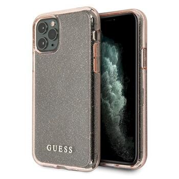 Guess GUHCN65PCGLPI Hardcase Glitter Защитный чехол для iPhone 11 Pro Max / розовый (GUHCN65PCGLPI)