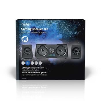 Nedis GSPR31020BK Игровой динамик LED 18W (GSPR31020BK)