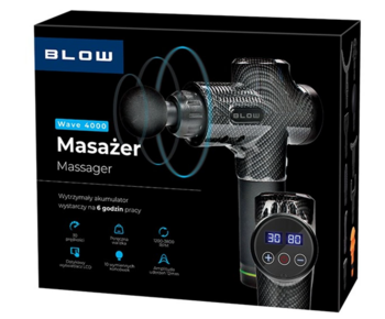 BLOW Wave 4000 Masāžas ierīce 2200 mAh / 200 W (44-340#)