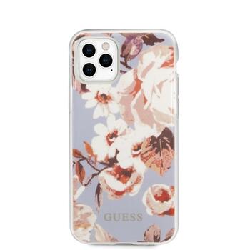 Guess GUHCN65IMLFL02 Flower Collection Защитный чехол для iPhone 11 Pro Max / сиреневый (GUHCN65IMLFL02)