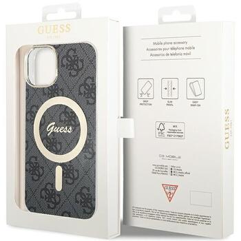 Guess GUHMP15SH4STK Hardcase IML 4G MagSafe Защитный чехол для iPhone 15 / 14 / 13 6.1