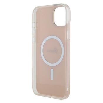 Guess IML Iridescent MagSafe Back Case Защитный Чехол для Apple iPhone 15 Plus (GUHMP15MHITSP)