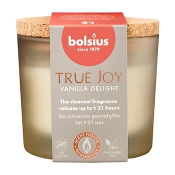 Bolsius True Joy Aromātiskā Svece 66x83mm Vanilla Delight (37996975)