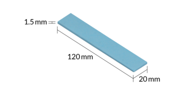 Arctic TP-3 Термопрокладка 120x20x1.5mm / 4шт (ACTPD00057A)