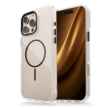 Mocco Clear Thin Mag Back Case Aizmugurējais apvalks priekš Apple iPhone 17 Air (MO-CTM-IP-17AIR-BK)