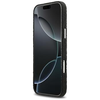 Karl Lagerfeld Grained PU Repeated Logo MagSafe Case Чехол для Apple iPhone 17 Pro Max (KLHMP17XPGKLFOFK)