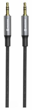 Swissten Textile Aux Audio Cable 1.5m (73501215)