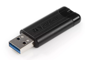 Verbatim PinStripe USB 3.2 Gen 1 флешка 64GB (49318)