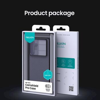 Nillkin CamShield PRO Hard Case Защитный чехол для Samsung Galaxy S26+ / прозрачный чёрный (57983129401)