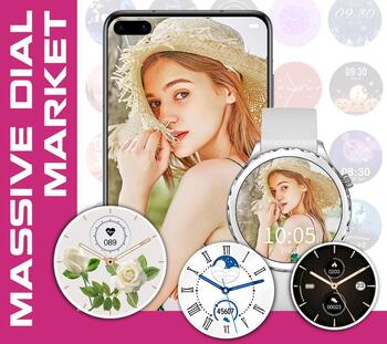 Rubicon RNCF02-2 Smartwatch Умные часы / золотистый с розовым ремешком (SMARUB200)