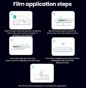 Nillkin Tempered Glass 0.25mm Guardian 2.5D (with applicator) Защитное стекло для Samsung Galaxy S26 (6902048307384)