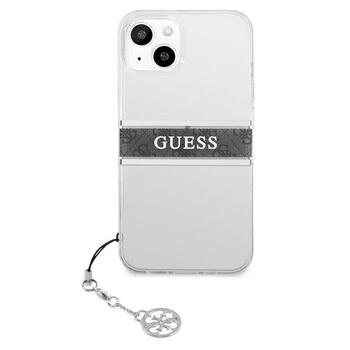 Guess GUHCP13SKB4GGR Hardcase 4G Aizsargapvalks priekš iPhone 13 mini 5,4