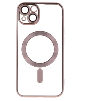 Mocco Color Chrome MagSafe Case Aizsargapvalks Priekš Apple iPhone 16 (MC-CHMG-IPH-16-PN)