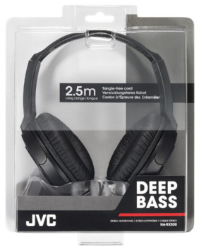 JVC HA-RX330-E Deep Bass Наушники с микрофоном Серые (HA-RX330-E)