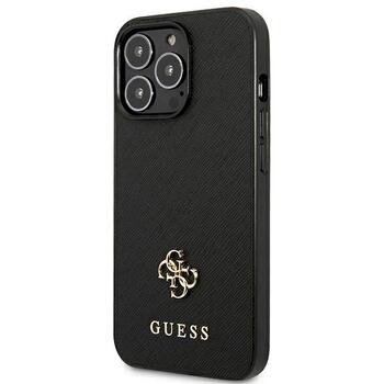 Guess GUHCP13LPS4MK Hardcase Saffiano 4G Small Metal Logo Защитный чехол для iPhone 13 Pro / 13 6,1
