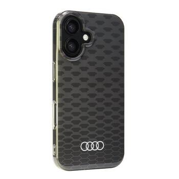 Audi IML Stitching Pattern MagSafe Aizsargapvalks Priekš Apple iPhone 16 (AU-IMLMIP16-Q5/D3-BK)