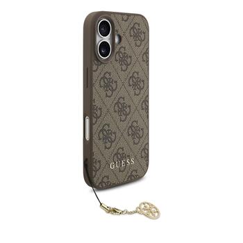 Guess 4G Charm Case Чехол для Apple iPhone 17 (GUHMP17SGF4GCW)