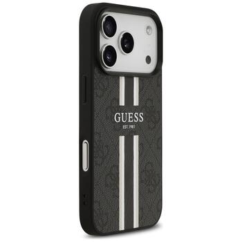 Guess 4G Printed Stripes MagSafe Case Чехол для Apple iPhone 17 Pro (GUHMP17LP4RPSK)