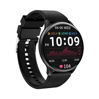 Smartwatch VELTORI VT160-1 Силиконовый ремешок для часов / чёрный (VT160-1)