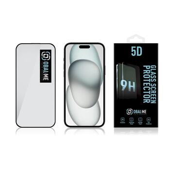 OBAL:ME 5D Glass Screen Protector Защитное стекло для Apple iPhone 15/16 / чёрный (57983118463)