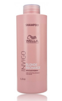 Wella Professionals Invigo Blonde Recharge Шампунь 1000 ml (4064666339061)