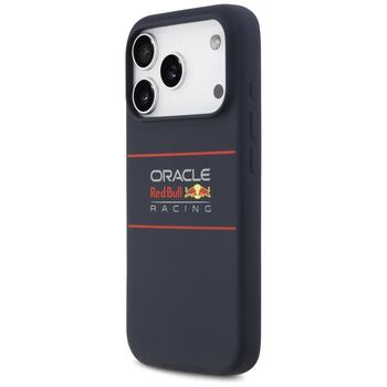 Red Bull Silicone Horizontal Centered Logo MagSafe Case Чехол для Apple iPhone 17 Pro (RBHMP17L24SIHSRV)