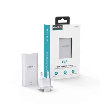 Choetech PD6011 Wall Сharger USB-C 67W PPS / PD3.0 / QC3.0 (PD6011-W)