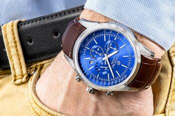 Giewont Chronograph Sapphire Vīriešu pulkstenis / sudrabzils (GW7650-A5)