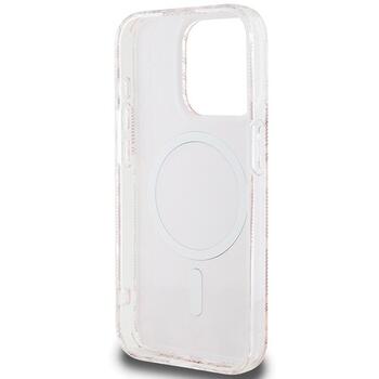 Guess GUHMP15LHGCUSTGP IML GCube MagSafe Aizsargapvalks priekš iPhone 15 Pro 6.1