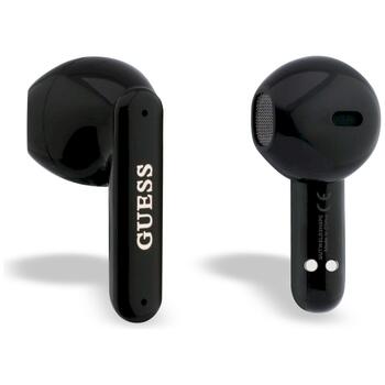 Guess Pearl Strap Earphones TWS Беспроводные наушники / чёрный (GUTWSLD2HSPEK)