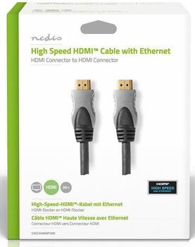 Nedis CVGC34000AT200 Кабель HDMI с Ethernet | разъём HDMI - разъём HDMI - 20 m (CVGC34000AT200)