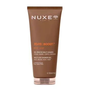 NUXE Men BOOST Shower Gel Гель для душа для мужчин 200ml (3264680046308)