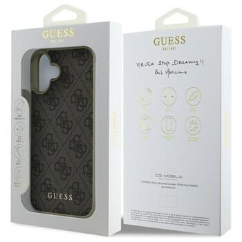 Guess GUHCP16SGF4GBR Hardcase 4G Charms Collection Aizsargapvalks priekš iPhone 16 6.1