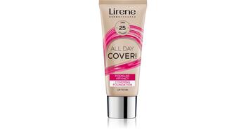 Lirene Vitamin E High-Coverage Liquid Foundation Жидкая тональная основа с высоким покрытием 24 Beige 30 ml (5900717600614)