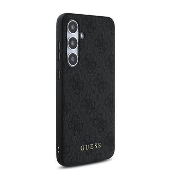 Guess 4G Case Aizsargapvalks priekš Samsung Galaxy S24 FE / pelēks (GUHCS24FEG4GFGR)
