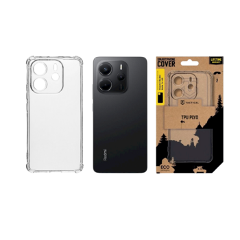 Tactical TPU Plyo Cover Защитный чехол для Xiaomi Redmi Note 14 4G / прозрачный (TA-57983124989)